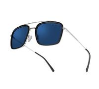 Gunnar Occhiali da gioco e da computer | Edizione Stark Industries | Montatura in acciaio inossidabile | Lente brevettata | Riduce l'affaticamento e la secchezza oculare