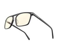 Gunnar Occhiali da gioco e per computer- Barton - Colore PINtatura: Onyx, Tinta lenti: Clear (Blocca il 35% della luce blu e il 100% della luce UV)-Occhiali bloccanti la luce blu