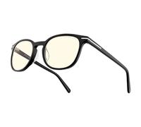 Gunnar Occhiali da gioco e per computer- Davis - Colore PINtatura: Onyx, Tinta lenti: Clear (Blocca il 35% della luce blu e il 100% della luce UV)-Occhiali bloccanti la luce blu