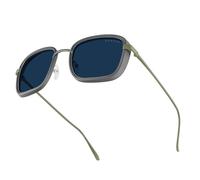 Gunnar Occhiali da gioco e per computer-Fallout Vault 33-Colore montatura: Gunmetal-Olive,Tinta lenti: Sun (Blocca il 65% della luce blu e il 100% della luce UV)-Occhiali bloccanti la luce blu