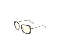 Gunnar Occhiali da gioco e per computer-Fallout Vault 33-Colore montatura: Gunmetal-Olive,Tinta lenti: Clear (Blocca il 65% della luce blu e il 100% della luce UV)-Occhiali bloccanti la luce blu