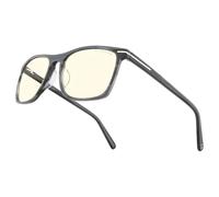 Gunnar Occhiali da gioco e per computer- Hayward - Colore PINtatura: Teak, Tinta lenti: Clear (Blocca il 35% della luce blu e il 100% della luce UV)-Occhiali bloccanti la luce blu