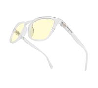 Gunnar Occhiali da gioco e per computer |Oakland, montatura in onice, tinta lenti: ambra (blocca il 65% di luce blu e il 100% di luce UV) | Riduce l'affaticamento degli occhi e la secchezza