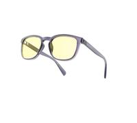 Gunnar Occhiali Gaming e Computer - Oakland - Colore montatura: Crystal Dusk - Tinta lenti: Ambra (blocca il 65% della luce blu e il 100% dei raggi UV) Focus - Occhiali filtro luce blu