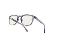 Gunnar Occhiali Gaming e Computer - Oakland - Colore montatura: Crystal Dusk - Tinta lenti: Clear (blocca il 35% della luce blu e il 100% dei raggi UV) Focus - Occhiali filtro luce blu