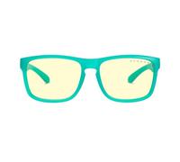 Gunnar occhiali videogiochi e computer | Modello: Intercept, Colore del Cornice: Pop Emerald, Tinta de Lenti: Ambra (Blocca 65% luce blu e 100% UV luce) | luce blu bloccanti | lente brevettata