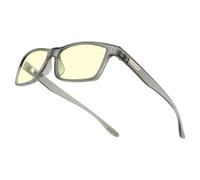 GUNNAR Gafas para Videojuegos y Ordenador | Vertex- Fuerza de Lectura +2.5, Color de Montura: Onyx, Tente de Lentes: Ámbar (Bloques 65% de Luz Azul y 100% de UV) |Lente Patentada