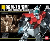 Gunpla 1/144 Bandai HGUC Gundam RGM-79 GM Mobil Suit Plastic Model Kit