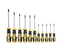 Gunpla 11 Pezzi Set di Cacciavite Magnetici a Stella, Set Giraviti Precisione Torx T6-T40, Kit di Riparazione per Telefono Computer Mac Giochi Orologi Laptop Elettrodomestici