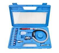 Gunpla Kit di 17 micro smerigliatrici pneumatiche a matita pneumatica da 1/8 e 3/32 pollici Capacità pinza ad alta velocità rettifica leggera e compatta kit di strumenti per pulizia taglio lucidatura