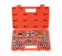 Gunpla Set Maschi E Filiere per Filettatura in solido acciaio al tungsteno filettatura metrica M3-M12, 40 Pezzi