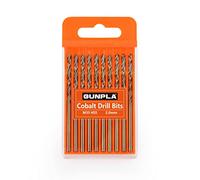 Gunpla Set Punte Trapano Professionali in Cobalto M35 HSS-CO 10 Pezzi 2mm per Metallo, Acciaio inossidabile, Alluminio, Legno, Ferro, Accessorio per Trapani