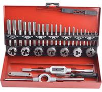 Gunpla Set taglio filettatura in solido acciaio al tungsteno metrica 32 pezzi, filettatrice professionale, set Maschi E Filiere per Filettatura, M3-M12