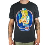 Guns N' Roses Amplified Collection - Maglietta da uomo Neon Sign Charcoal, Carbone, S