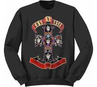 Guns N' Roses: Appetite For Destruction Black (Felpa Bambino Tg. L) -