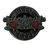 Guns N' Roses Argento Circle Logo Pin Badge Size One Size