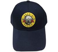 Guns N Roses - Cappello (Unisex-U) Circle Logo (Blu)