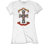 Guns N Roses - Guns N' Roses Ladies Retail Pack T-Shirt: Appetite for Destruction (Bianca) Size M