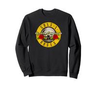 Guns 'n' Roses Hard Rock Band Bullet Logo by Rock Off Felpa