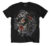Guns N Roses Maglietta Ufficiale Firepower Nera Axl Rose Slash Duff McKagan