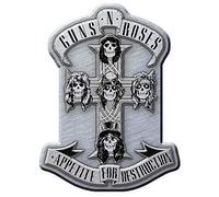 Guns N' Roses Pin Badge Appetite For Destruction Band Logo Ufficiale Metal Lapel Size One Size