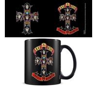 Guns N' Roses: Pyramid - Appetite Cross (Black Pod Mug / Tazza) -