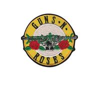Guns N Roses Revolver toppa rotonda ricamata ferro da stiro su applique souvenir accessorio