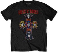 Abbigliamento Guns N' Roses: Rock Off - Vintage Cross (T-Shirt Uomo Tg. XL)