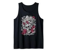 Guns N' Roses - Rose rosa con teschio ufficiale Canotta