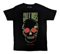 Guns N Roses Rose Skull ufficiale Uomo maglietta unisex