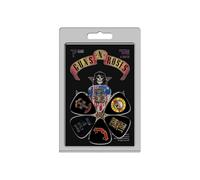 Guns N' Roses Set Di 6 Plettri Per Chitarra Appetite For Destruction~Licenziato~