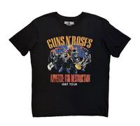 Guns N' Roses Skeleton 1987 Tour T Shirt Size S