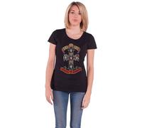 Guns N Roses - T-Shirt # L Ladies Black # Appetite For Destruction