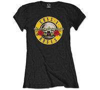 Guns N Roses - T-Shirt # S Ladies Black # Classic Logo