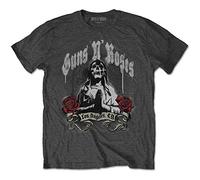 Guns N Roses - T-Shirt # S Unisex Grey # Death Men