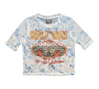 Guns N' Roses Welcome To The Jungle Mesh Crop Top Size S
