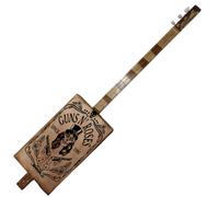 Guns n'roses 3tpv cigar box guitar Matteacci's Made in Italy