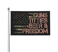 Guns Titties Birra & Libertà Bandiere Birra Bandiera Felice Per Camera 3x5 Bandiera Esterna Decorazione Interna Esterna Per Casa 3x5 Ft Regali Per Gli Uomini