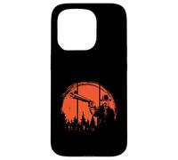 Gunslinger sotto un Crimson Sun Wild West Cowboy Custodia per iPhone 15 Pro
