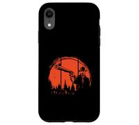 Gunslinger sotto un Crimson Sun Wild West Cowboy Custodia per iPhone XR