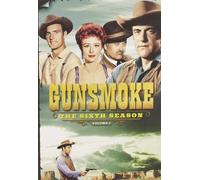 Gunsmoke: Sixth Season Vol 1 (3pc) / (Full B&W) (DVD) James Arness Amanda Blake