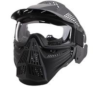 Gunyoo Maschere tattiche per paintball airsoft integrale per caccia BB, CS Game Tactical Gear antiurto con occhiali, attività all'aperto