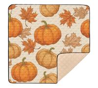 GuoChe Autunno Halloween Stampa Decorativa per Accenti Casa Morbida Schiuma per Interno Esterno Portatile Imbottito
