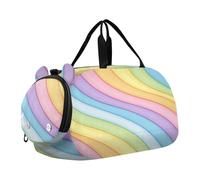 GuoChe Borsa a tracolla con scomparto per scarpe in nylon impermeabile piccola borsa a tracolla per telefono per cani da passeggio, Colore 14, 1 size, Moderno/adattabile