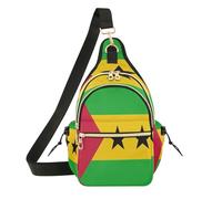 GuoChe Borsa a tracolla da donna, impermeabile, borsa da viaggio per viaggi, sport, Bandiera nazionale di S?o Tomé e Príncipe, One Size