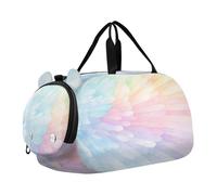 GuoChe Borsa a tracolla nera con scomparto per scarpe pratica borsa a tracolla per andare shopping, Colore 4, 1 size, Moderno/adattabile