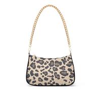 GuoChe Borse a tracolla alla moda con catena per donna borsa da viaggio per viaggiare, Stampa 14, 1 size