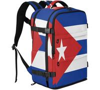 GuoChe Capacità resistente all'acqua 20L dello zaino del computer portatile con il pannello posteriore traspirante per gli studenti universitari, Bandiera nazionale di Cuba, One Size, Zaini multiuso