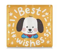 GuoChe Custodia a portafoglio in pelle per auto e tessere, per uomo e donna, essenziale per patente di guida, carte e documenti essenziali, desideri, Caton, adorabile cane bianco