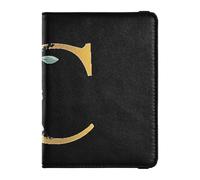 GuoChe Custodia a portafoglio in pelle per libretto e assicurazione auto, essenziale, per patente di guida, carte e documenti essenziali, unisex, in pelle, C, 1 size